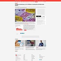 Portugal movimentou 2,9 mil milhes em operaes de M&A desde janeiro